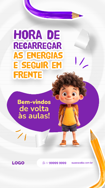 VOLTA AS AULAS: MATRÍCULAS ABERTAS 13