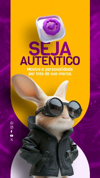 STORY - MARKETING DIGITAL - SEJA AUTÊNTICO