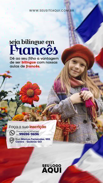 Aulas de Idiomas Francês