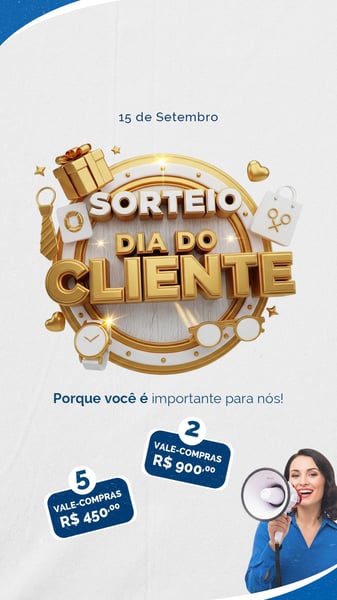 FELIZ DIA DO CLIENTE 15 DE SETEMBRO 2 ST