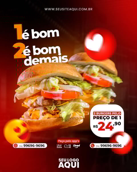 POST FEED - HAMBURGUERIA