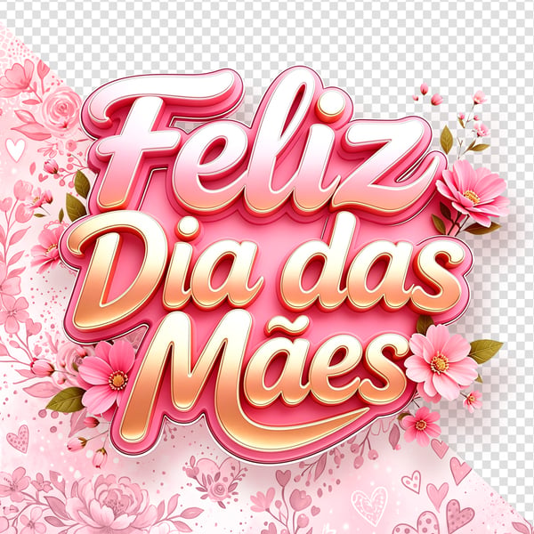 SELOS 3D DIA DAS MÃES