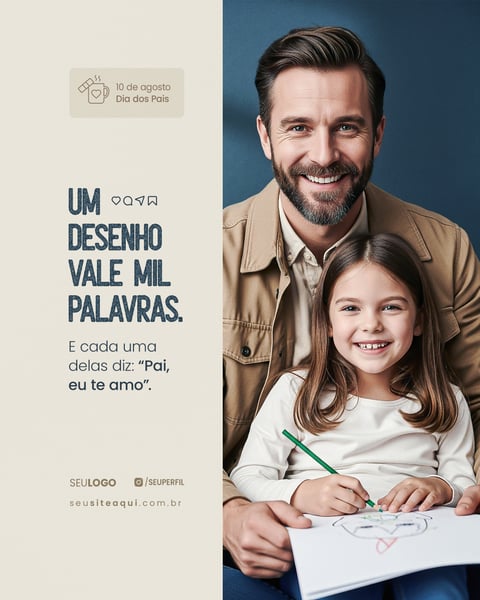 Dia Dos Pais - Social Media