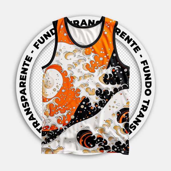 CAMISA DE CARNAVAL | REGATA | IMAGEM SEM FUNDO