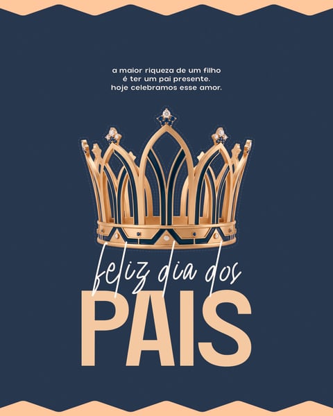 Post Dia dos Pais Social Media PSD Editável 4