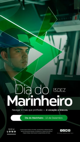 DIA DO MARINHEIRO 13 DE DEZEMBRO STORY SOCIAL MEDIA PSD EDITÁVEL 5
