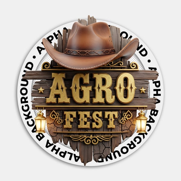 SELO 3D SERTANEJO AGRO FEST 03
