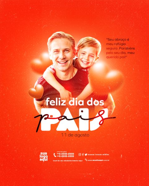 DIA DOS PAIS 11 DE AGOSTO FEED