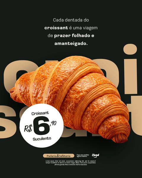 CROISSANT PSD EDITÁVEL