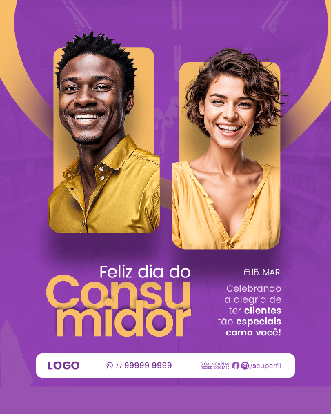 15 DE MARÇO - DIA DO CONSUMIDOR SOCIAL MEDIA