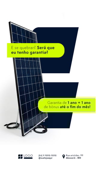 Energia Solar - Posts e Stories