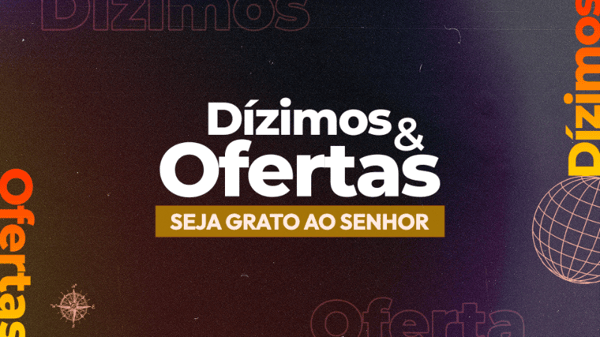 FLYER GOSPEL - MOMENTO DE OFERTA - TELÃO