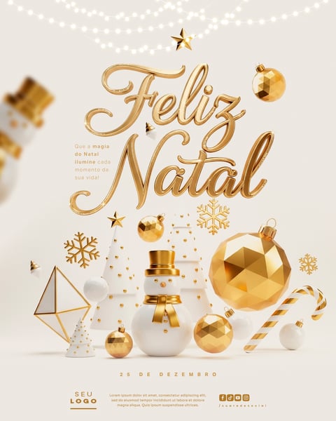 FELIZ NATAL E PRÓSPERO ANO NOVO 25 DE DEZEMBRO SOCIAL MEDIA PSD EDITÁVEL (2)