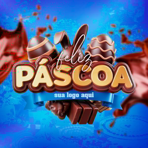 CAA ARTE COMEMORATIVA PARA A PÁSCOA MODELO 03