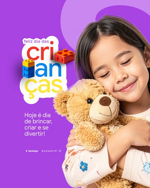 DIA DAS CRIANÇAS FLYER SOCIAL MEDIA POST 1