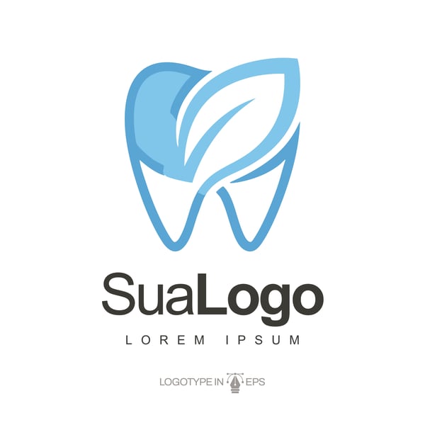 LOGOTIPO DENTISTA VETOR AI EPS EDITÁVEL 2