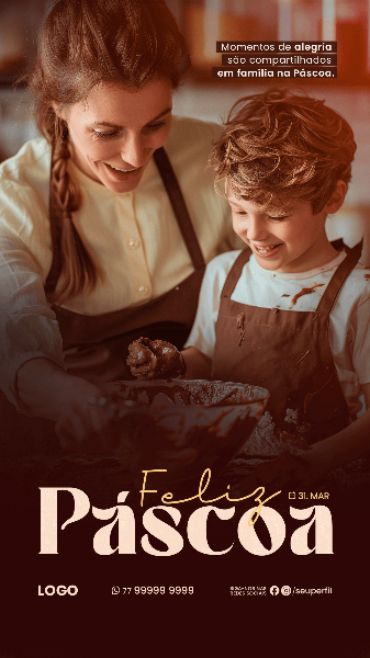 SOCIAL MEDIA FELIZ PÁSCOA