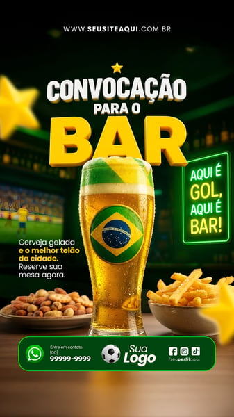 STORY COPA DO BRASIL 2026 SOCIAL MEDIA TEMPLATE PSD EDITÁVEL 04