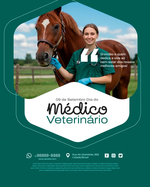 9 DE SETEMBRO DIA DO MÉDICO VETERINÁRIO 8