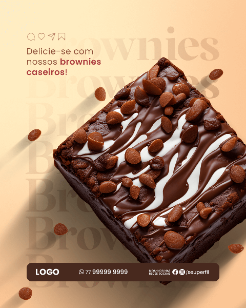 CONFEITARIA BROWNIE - SOCIAL MEDIA
