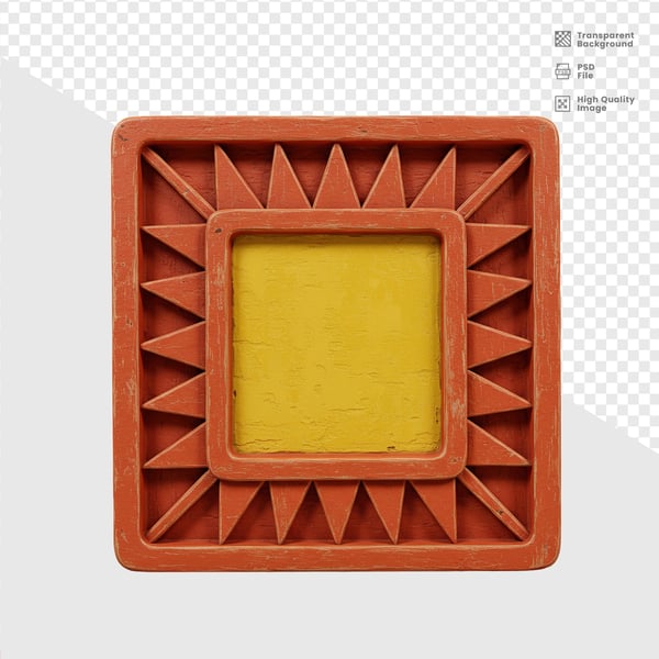ELEMENTO DE MADEIRA 3D 5