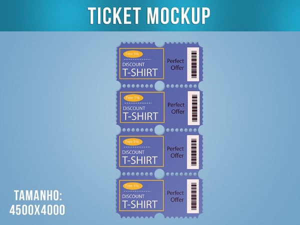 TICKET MOCKUP