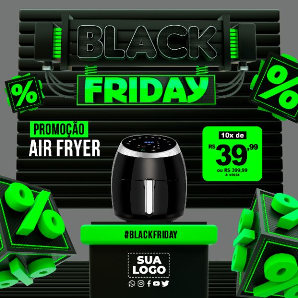 BLACK FRIDAY SOCIAL MÍDIA PSD EDITÁVEL