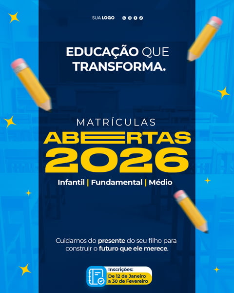 MATRÍCULAS ABERTAS | VOLTA ÀS AULAS
