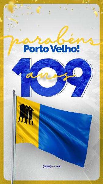 POST - ANIVERSÁRIO - PORTO VELHO 109 ANOS