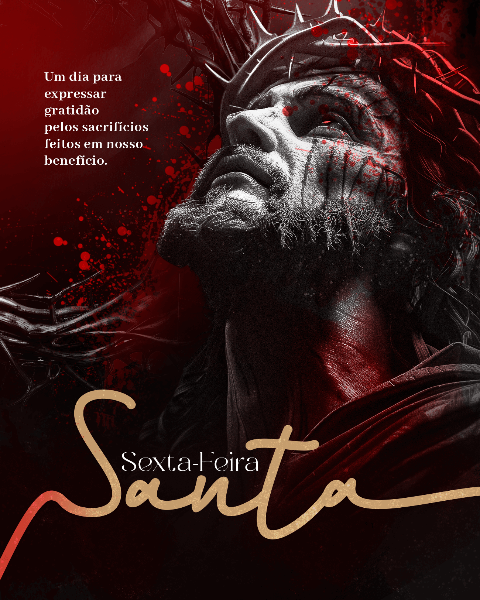 SOCIAL MEDIA - 29 DE MARÇO . SEXTA FEIRA SANTA V4