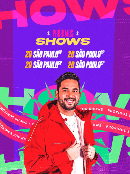 Agendas de Shows 2026
