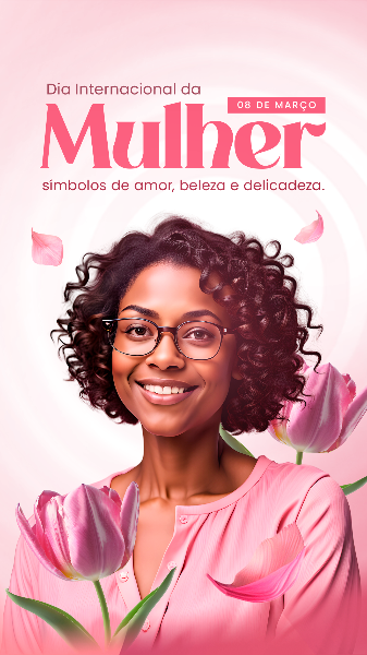 SOCIAL MEDIA DIA INTERNACIONAL DA MULHER