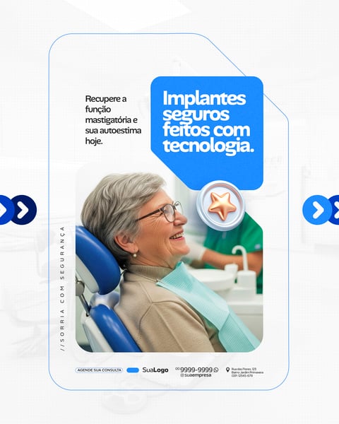 CLÍNICA ODONTOLÓGICA SOCIAL MEDIA PSD EDITÁVEL 3