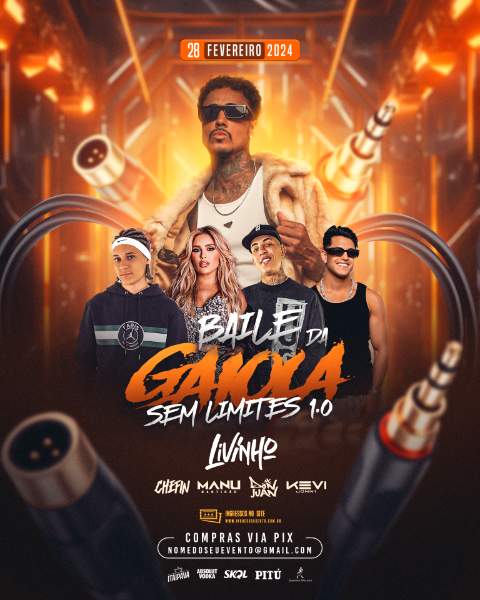 FLYER EVENTO BAILE DA GAIOLA SEM LIMETES 1.0