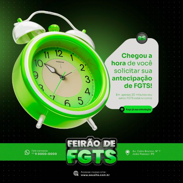 FGTS SAQUE ANIVERSÁRIO SOCIAL MEDIA POST