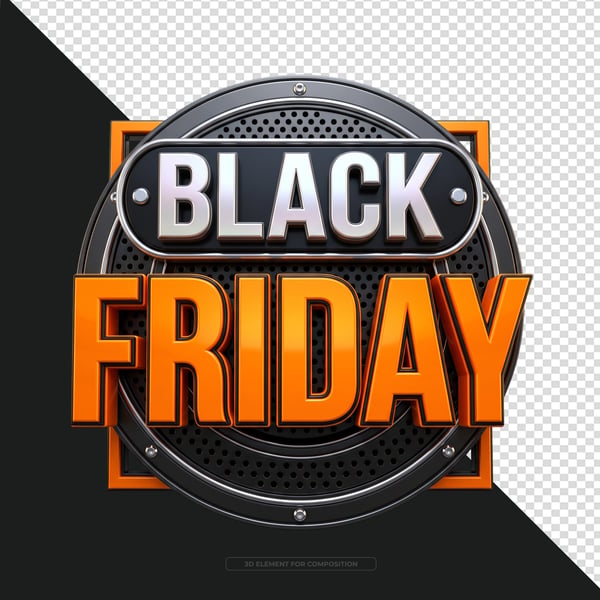 SELO 3D PNG BLACK FRIDAY 2