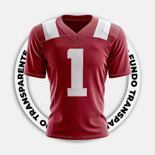 CAMISA DE FUTEBOL | FUTEBOL AMERICANO | IMAGEM SEM FUNDO