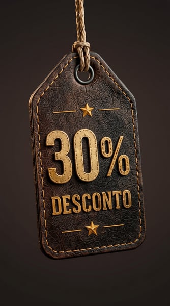 Selo 30 de desconto em couro 01