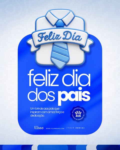 FELIZ DIA DOS PAIS AGOSTO SOCIAL MEDIA PSD EDITÁVEL 9