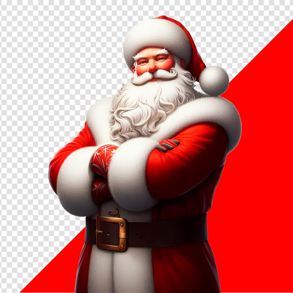 IMAGEM DE PAPAI NOEL SEM FUNDO