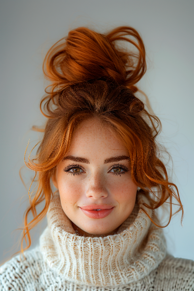 UMA LINDA MULHER RUIVA - IMAGEM