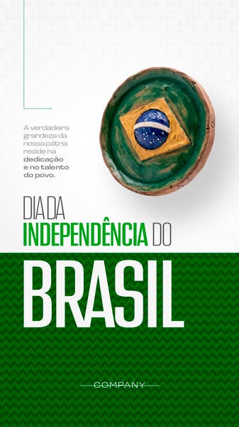 7 de Setembro BRASIL SOCIAL MEDIA FLYER PSD EDITÁVEL STORY