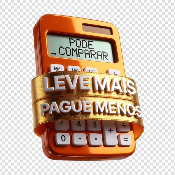 Selo 3D Semana do Consumidor leve mais pague menos 03