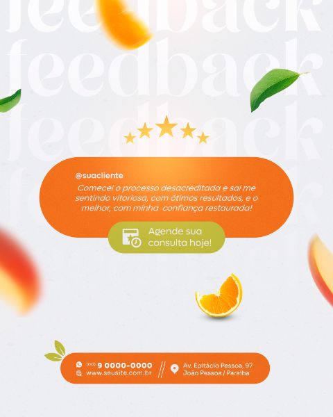 NUTRICIONISTA SOCIAL MEDIA POST FEED VERTICAL