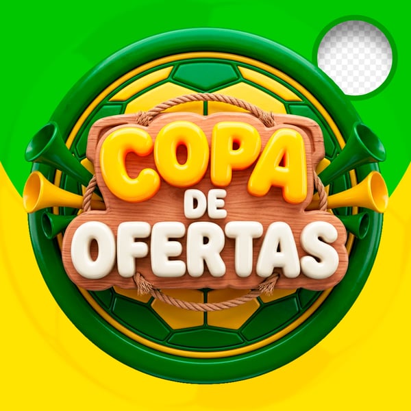 SELO 3D COPA 2026 MODELO 13