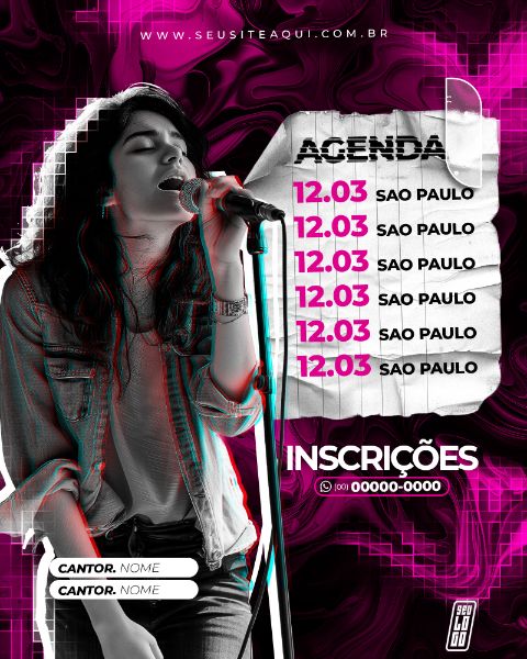 FEED - FLYER IGREJA | CHURCH | PSD EDITÁVEL