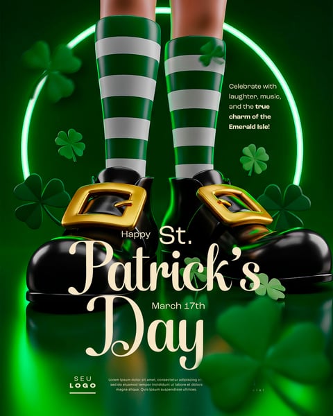 ST. PATRICK'S DAY CELEBRATION POSTER TEMPLATE SOCIAL MEDIA PSD EDITÁVEL (3)