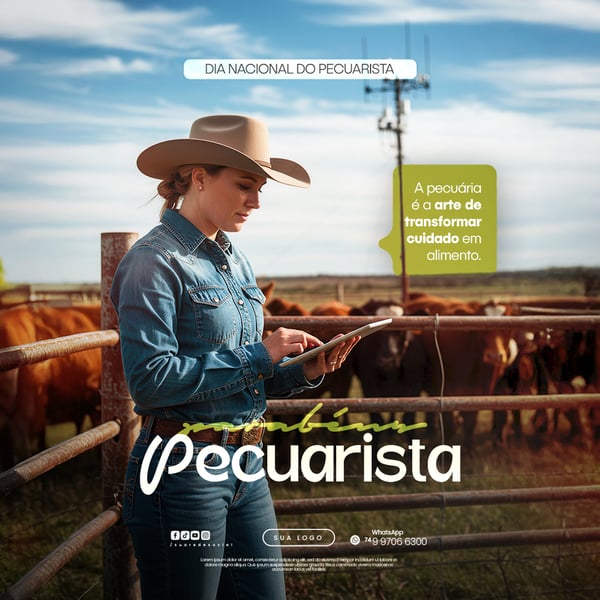 15 DE JULHO DIA NACIONAL DO PECUARISTA FLYER SOCIAL MEDIA PSD EDITÁVEL 18