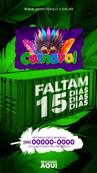 STORY | CARNAVAL | CARNIVAL | FESTA | PSD EDITÁVEL
