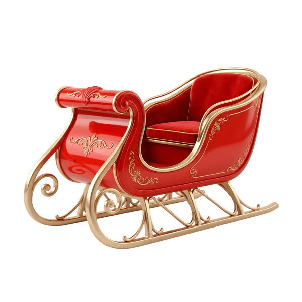 ELEMENTO 3D IA DE NATAL PARA COMPOSIÇÃO DE NATAL PNG 90